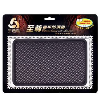 Антискользящий коврик на торпедо - 08875 (чёрный) фото