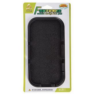 Антискользящий коврик на торпедо - 10070 (чёрный) фото