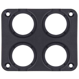 Планка під прикурювач на чотири пристрої два ряди (10236 4х2ряда) фото