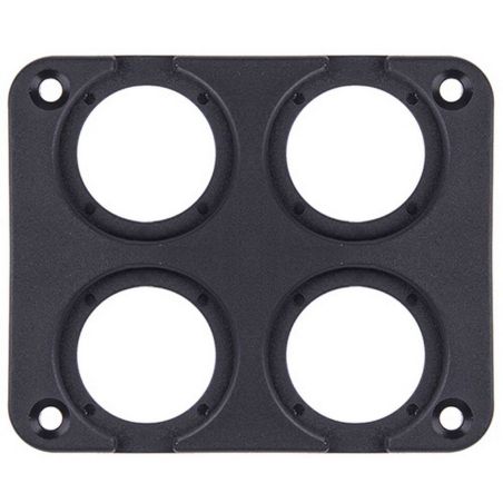 Планка под прикуриватель на четыри устройства два ряда (10236  4х2ряда) фото