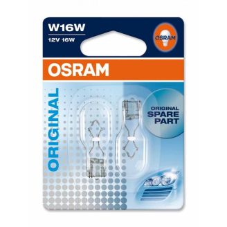 Галогеновая лампа Osram ORIGINAL LINE 12V (W16W, 921-02B)  Компл (2шт) фото