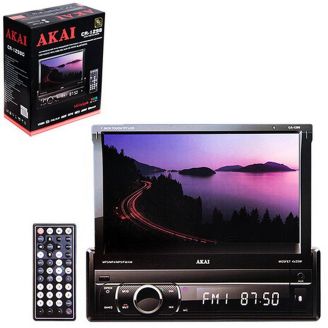 2DIN мультимедійний центр із 7" TFT сенсорним дисплеєм AKAI CA-1298 фото