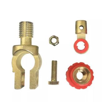 Кутовий розмикач маси на клему акб - 200 А фото