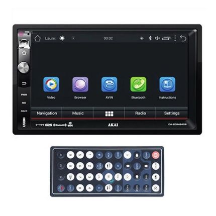 2DIN мультимедійний центр з 7" TFT сенсорним дисплеєм AKAI CA-2DIN 2405 Android GPS фото - купити в інтернет-магазині «jeep4ik» 