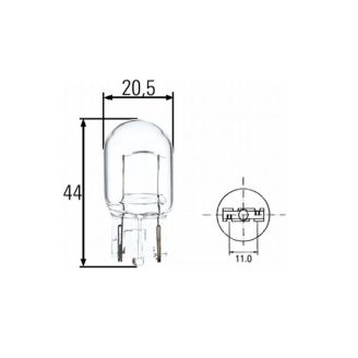 Лампа розжарювання Philips 12065 W21W 12V 1 шт фото 2