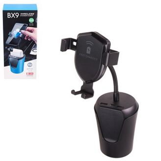Раздвижной держатель для телефона (с беспроводной зарядкой) - BX8 фото
