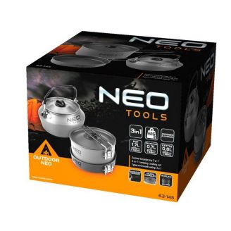 Набор туристической посуды (3 в 1) - NEO tools 63-145 фото 2