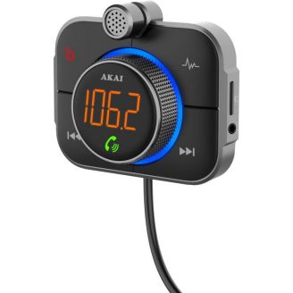 Автомобільний FM модулятор для телефону - AKAI FMT-95BT фото 2