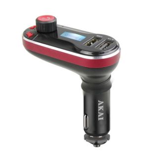 Автомобільний FM модулятор для телефону - AKAI FMB-66B фото