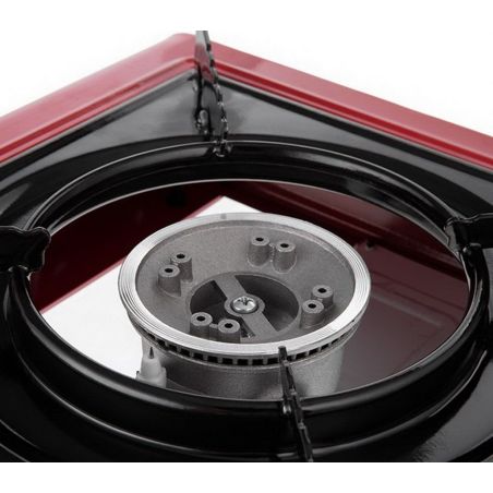 Портативная газовая плита в кейсе с переходником - Intertool GS-0001 фото