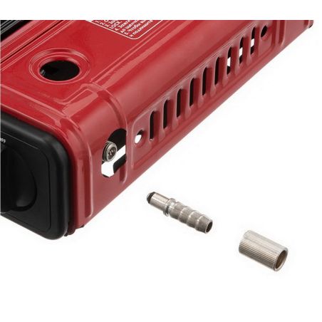 Портативная газовая плита в кейсе с переходником - Intertool GS-0001 фото