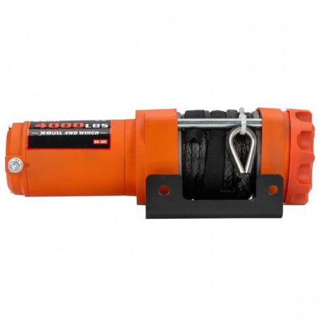 Електрична лебідка для квадроциклів - X-BULL 4000 LBS 12В (синтетичний трос) фото