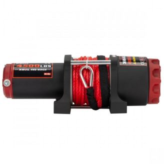 Электрическая лебедка для квадроцикла - X-BULL 4500 LBS 12В (синтетический трос) фото