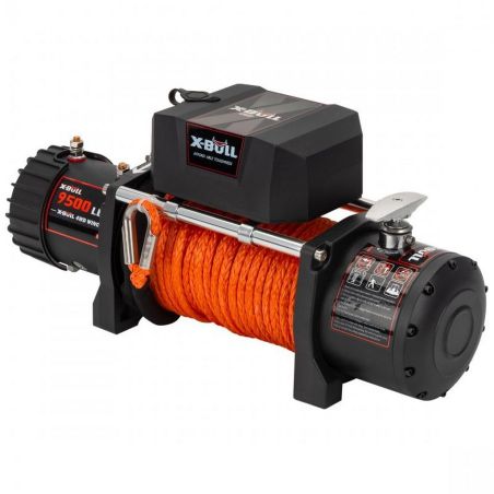Электрическая лебедка для авто - X-BULL 9500 LBS 12В (синтетический трос) фото