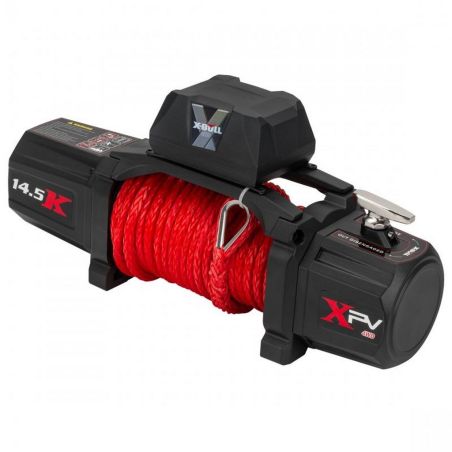 Электрическая лебедка для авто - X-BULL 14500 LBS 12В (синтетический трос) фото
