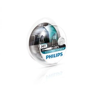 Галогеновая лампа Philips X-treme Vision H1 (12258XVS2)  Компл (2шт) фото