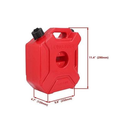 Пластиковая экспедиционная канистра для топлива - Long-Haul 5 литров (с креплением) фото