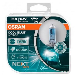 Галогенова лампа Osram Next Gen Cool Blue Intense H4 12V 60W P43t Box 64193CBN-HCB-DUO (2 шт) фото