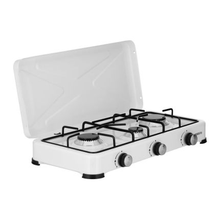Настільна газова плита для балона - ARDESTO GTC-NS3013W (3 конфорки) фото