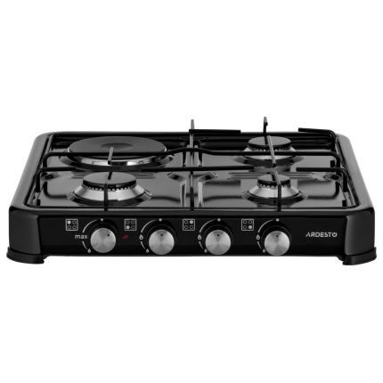 Настільна комбінована плита для балона - ARDESTO CTC-NS5015B (4 конфорки) фото