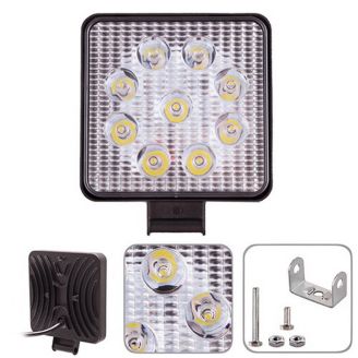 Светодиодная фара рабочего света для спецтехники - PULSO WLP-7621 (spot, 27 Вт) фото