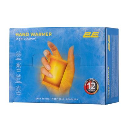 Хімічна грілка для рук одноразова 2E M 95х55 мм 12 год фото