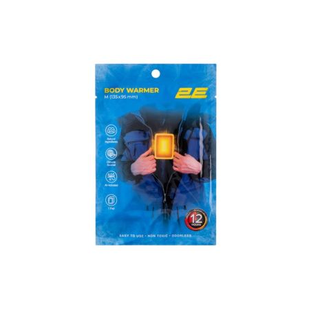Химическая грелка для тела одноразовая 2E M 135х95 мм 12 ч фото