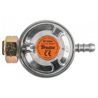 Редуктор газу низького тиску BRADAS, тип Shell, 30 мбар, 1.5 кг/год, W21.8x1/14 LH фото
