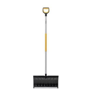 Пластикова лопата для снігу - Fiskars SnowXpert Roller X-series 1057179 фото