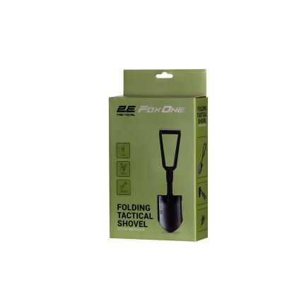 Лопата складна 2E Fox One Black 2E-TFS-BK фото