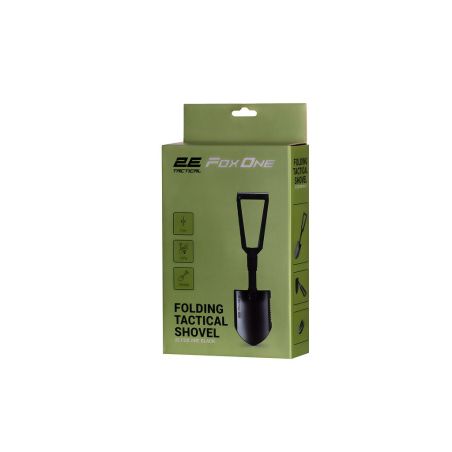 Лопата складна 2E Fox One Black 2E-TFS-BK фото