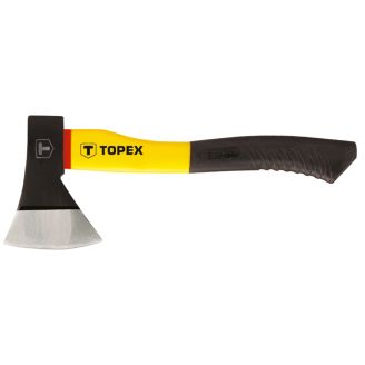 Сокира TOPEX, обух 600 г, рукоятка скловолокно, антиковзна фото