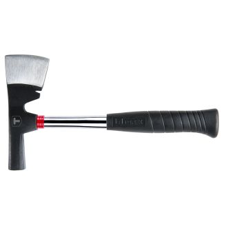 Топор TOPEX, универсальный, 600 г, рукоятка металлическая, прорезиненная фото