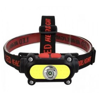 Акумуляторний ліхтар налобний з usb зарядкою - KX-210 фото