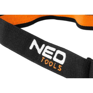 Фонарь налобный Neo Tools, 180 люмен, 3Вт, USB, 500 мАч, COB LED, красный свет, датчик движения, кру фото 2
