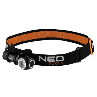 Фонарь налобный Neo Tools, 600 люмен, 6 Вт, USB, аккум. 700 мАч, 3.7 Li-ion, LED CREE XPG3 фото