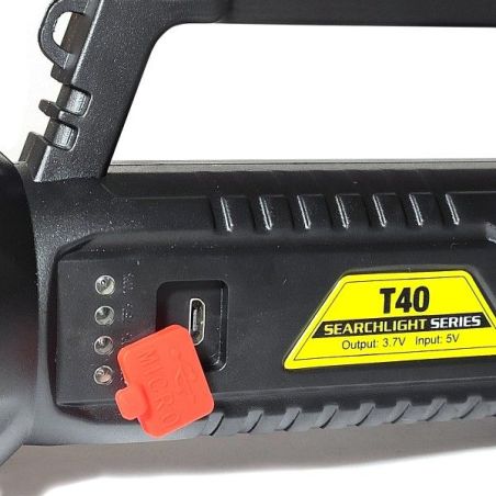 Фонарь аккумуляторный ручной T-40 фото