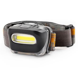 Фонарь налобный COB LED 150 Flux IPX3 3xAAA (02199) фото