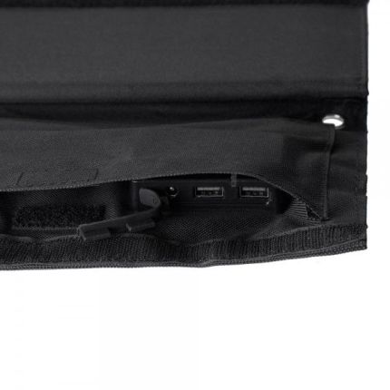 Сонячна батарея портативна КВАНТ PSB-21W 2USB 5 вольт + DC 18 вольт фото