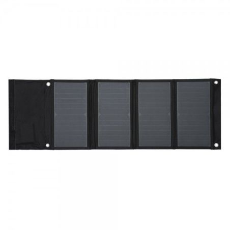 Сонячна батарея портативна КВАНТ PSB-28W 2USB 5 вольт + DC 18 вольт фото