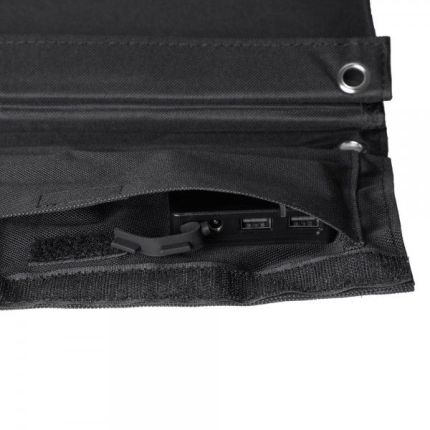 Сонячна батарея портативна КВАНТ PSB-28W 2USB 5 вольт + DC 18 вольт фото