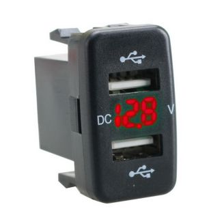 Автомобильная зарядка для телефона - BJJ 2-3 (2хUSB 4,2 А 12-24В) фото