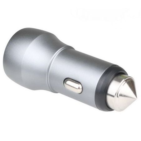 Автомобильная зарядка в прикуриватель type c - 0135-0136 (USB+Type-C 2,4А 12-24В) фото