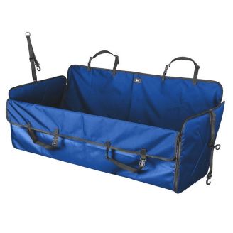 Автогамак для собак Low-cost Blue (однослойный) фото