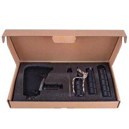 Сокира складана 41см (ніж, кремінь, свисток, викрутка, гайковий ключ) MPH038008 фото