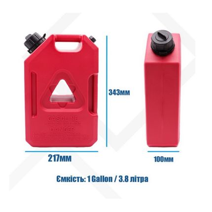 Експедиційна каністра (плоска) 4 літри NADI auto фото