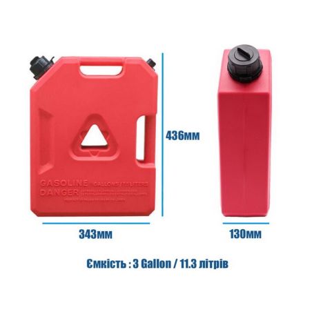 Экспедиционная канистра (плоская) 11 литров NADI auto фото