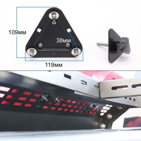 Кріплення для експедиційних каністр (NADI auto RJC-FC) фото