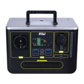 Портативный источник питания 220 В - Vitol S633 (444 Вт/ч, 300 W) фото