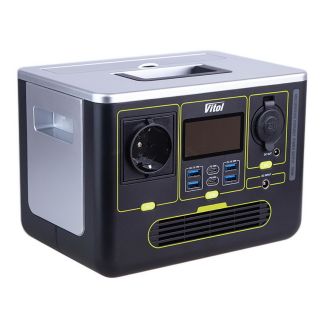 Портативный источник питания 220 В - Vitol S633 (444 Вт/ч, 300 W) фото 2